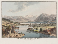 KG 01273
<br/>
Gezicht op Thunersee vanaf kasteel
<br/>
<em>Aberli, Johann Ludwig (1723-1786)</em>